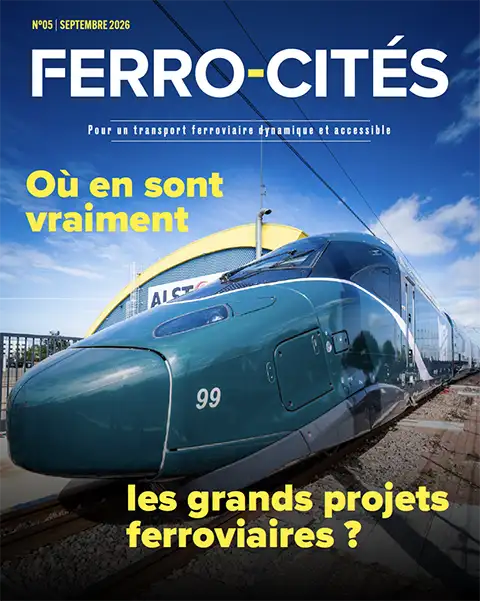 Couverture Ferrocités 5 septembre 2026 Couverture Ferrocités 5 septembre 2026